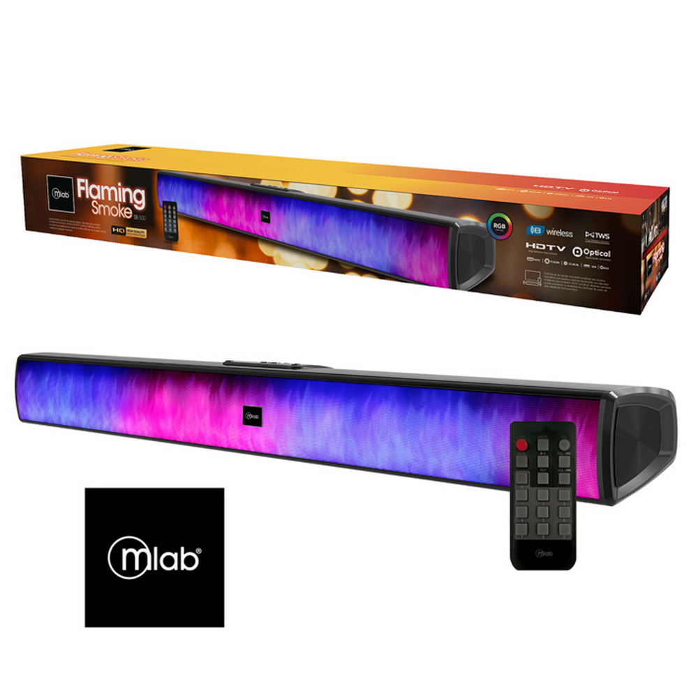 PARLANTE SOUNDBAR FLAMING SMOKI MLAB.